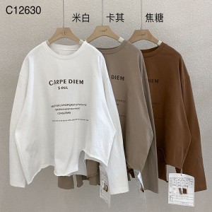 ผ้าฝ้ายและผ้าลินินผ้าฝ้ายขนาดใหญ่ปรับแต่ง 12630 เสื้อกีฬา